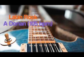 Santana Style Backing Track in A Dorian (105 bpm)